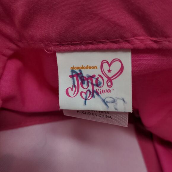 Nickelodeon Girl's Jojo Siwa Strapback Hat Pink One Size Graphic - Picture 11 of 12